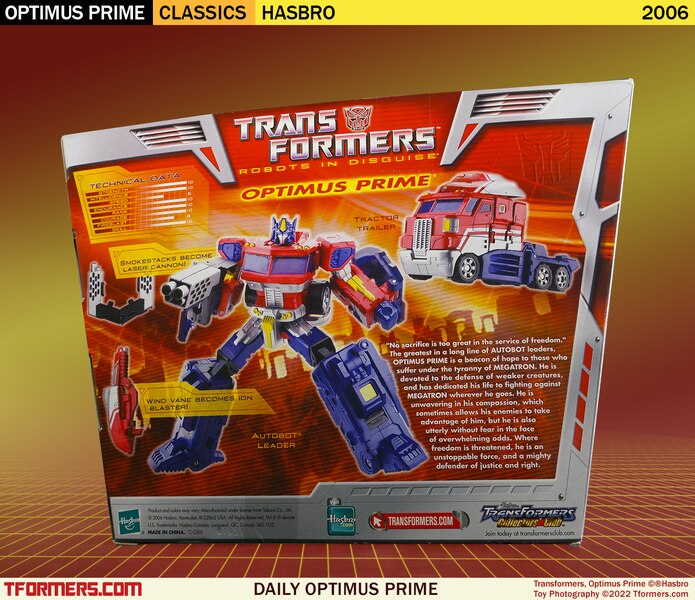 Daily Prime   Get The Edge On Classics Optimus Prime Rear (2 of 2)